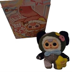 New Baby Three Sweet Dream Plush Toy Keychain Open Box Confirmed Nitey